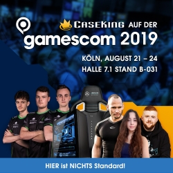 Caseking @ gamescom 2019 & King Deal-Sonderangebote – HALLE 7.1&hellip;